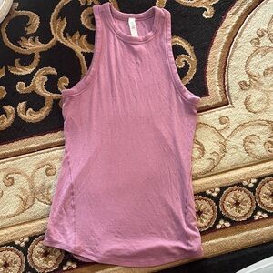Size 6 lululemon hold tight Sleeveless Pink Women's Top